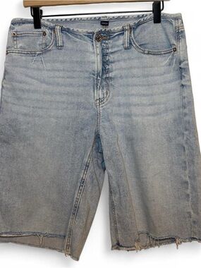American Eagle Outfitters Light Blue Washed Denim Jean Shorts